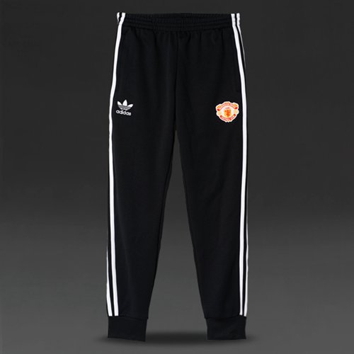 Adidas Originals Manchester United Superstar Trackpants Black for Men